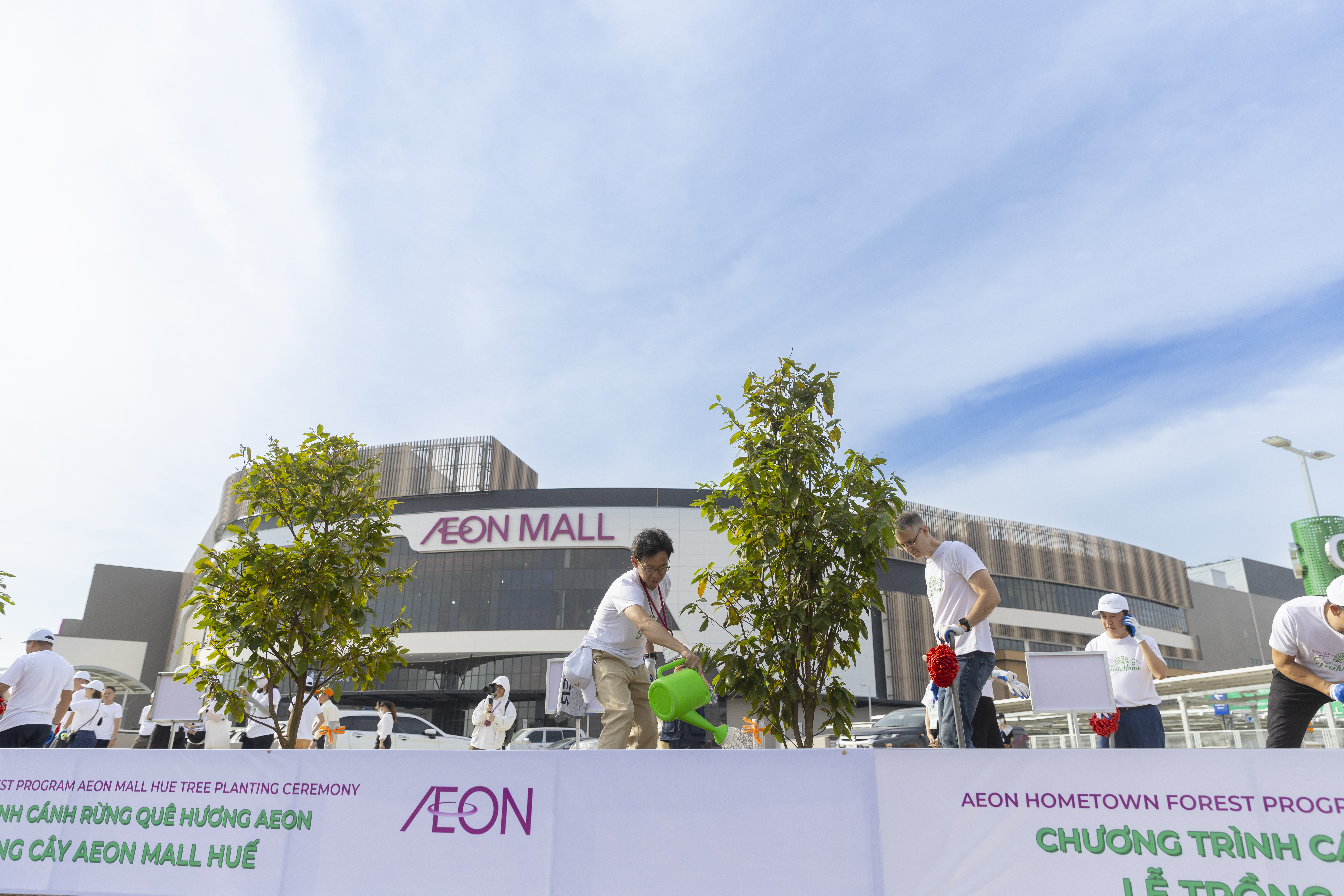 Aeon mall trồng 5000 cây xanh 6